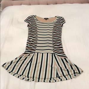 Soft, stripped, day dress